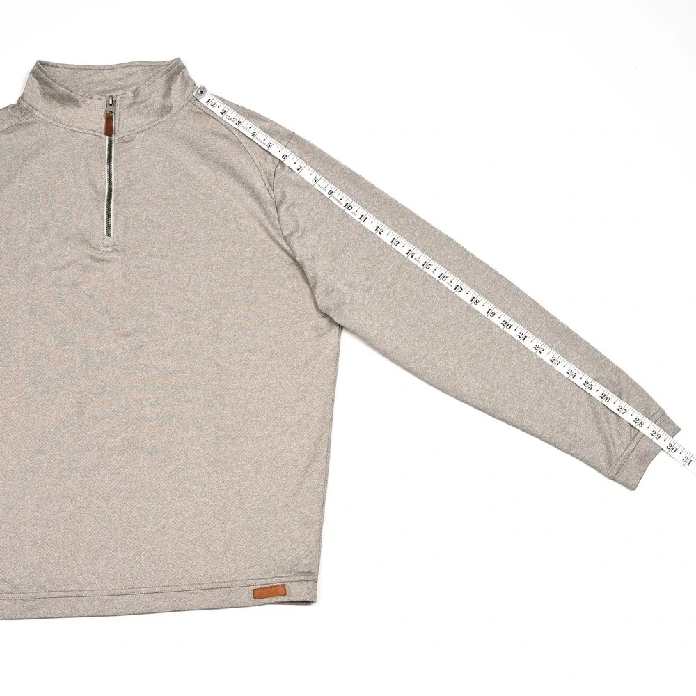 Rafter C Men's 1/4 Quarter-Zip Pullover Lightweight Western Cowboy Golf Medium‎